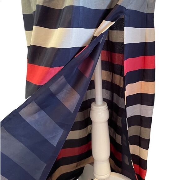 BCBGeneration Sleeveless Striped Maxi Dress - Picture 12 of 15